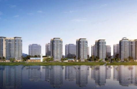 江湾一品江景洋房,户型建面约101-138㎡三至五房,毛坯均价5000元/㎡起